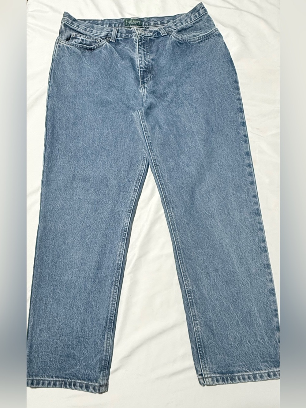 Lauren Ralph Lauren Women's Boyfriend Jeans in Light Blue Wash